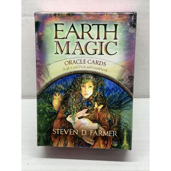Earth Magic Oracle Cards 48-card Deck and Guidebook Tarot - Picture 1 of 2